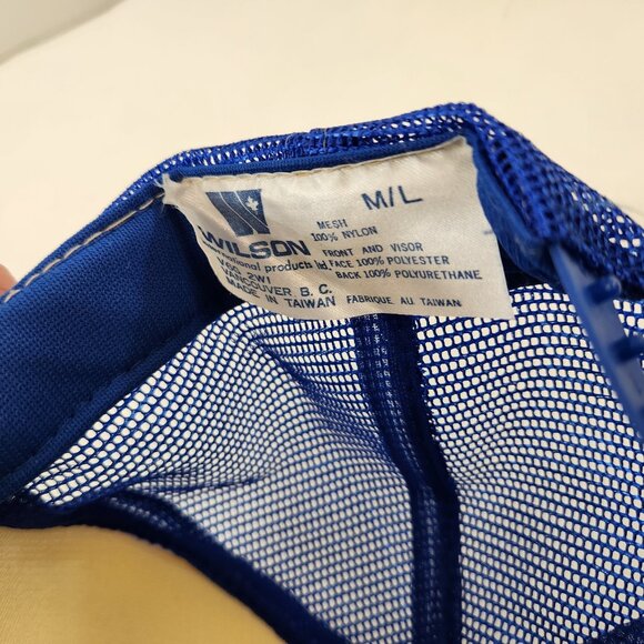 Re/Max Hot Air Balloon Trucker Hat Vtg Above the Crowd Adjustable M/L 1980s - Picture 8 of 8